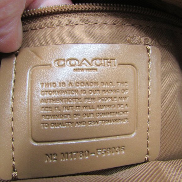 Coach Light Brown Saddle Pebbled Leather Chelsea Hobo Handbag Purse NWT - Picture 6 of 11